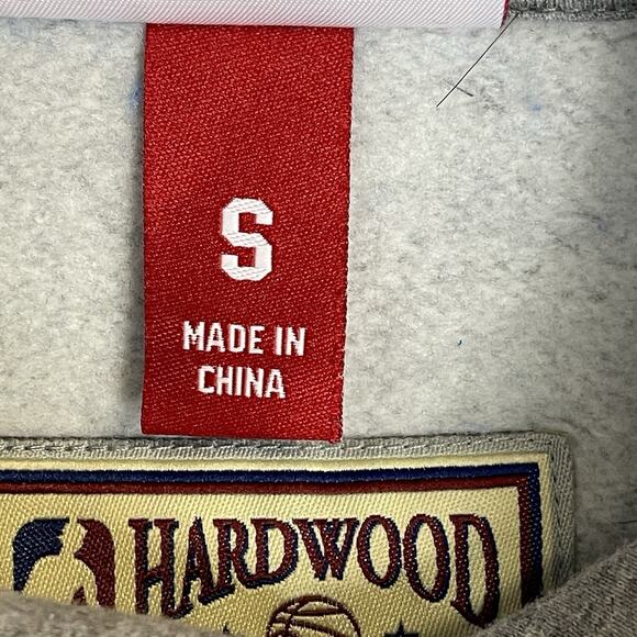 Mitchell Ness Hoodie Mens S Blue Los Angeles Clippers Hardwood Classics Pullover - Picture 5 of 13